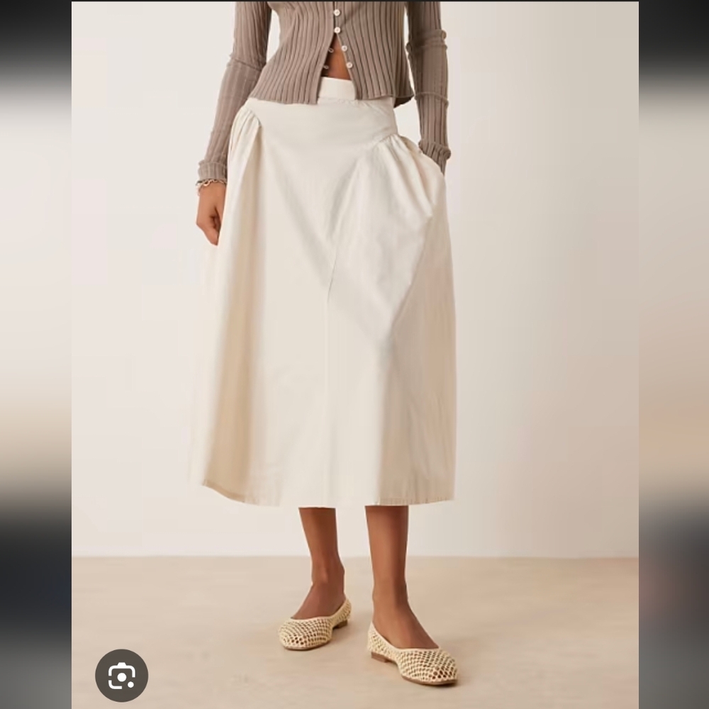 Free People | Cream Skirt